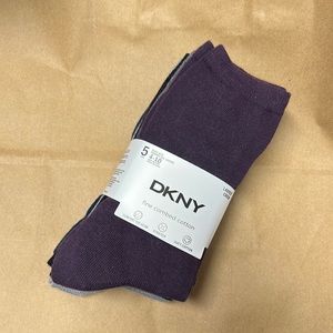 NWT DKNY 5 pairs of socks